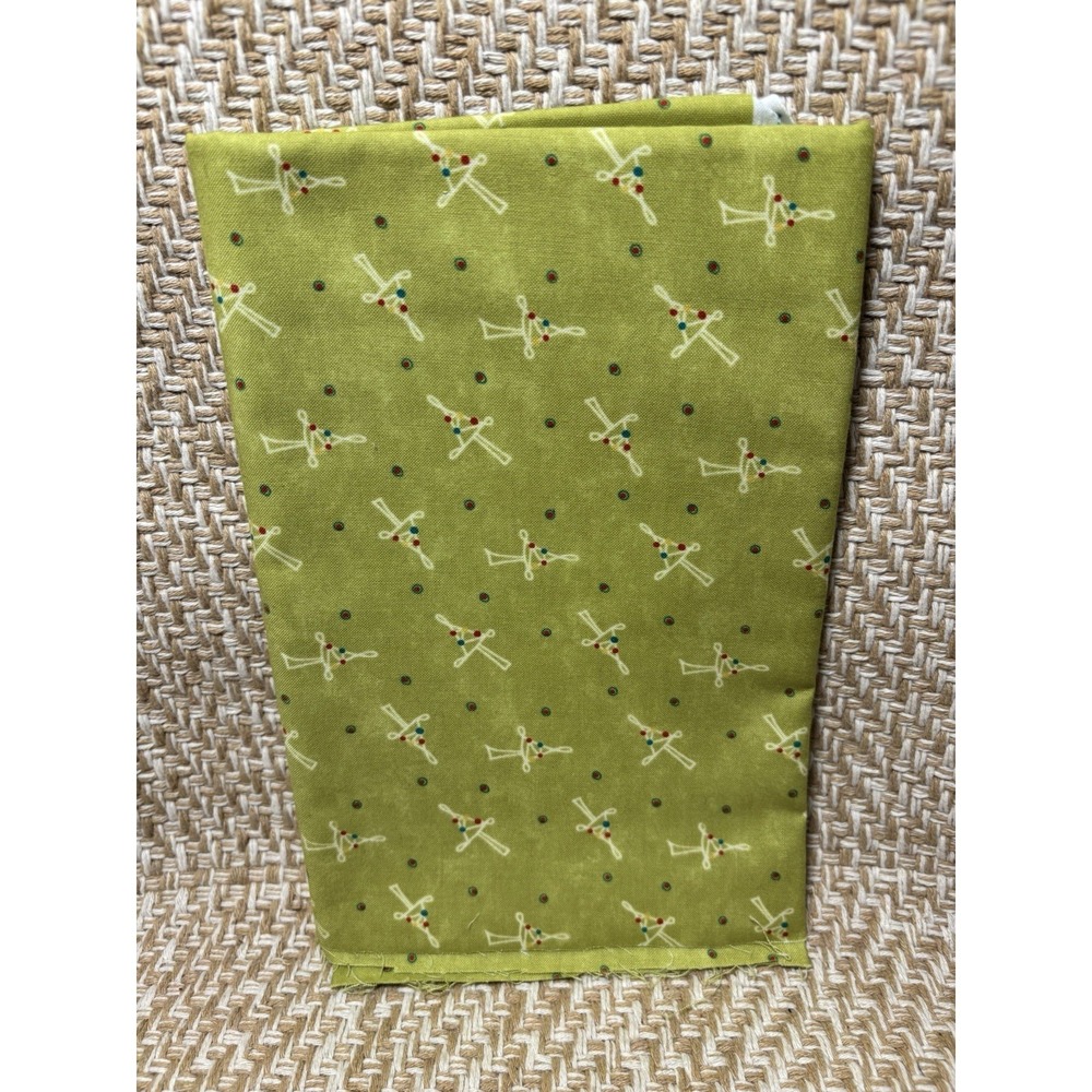 Moda Holly Jolly Christmas Quilt Fabric Lot Panel Pattern Cotton Holiday Sewing` - Picture 8 of 16